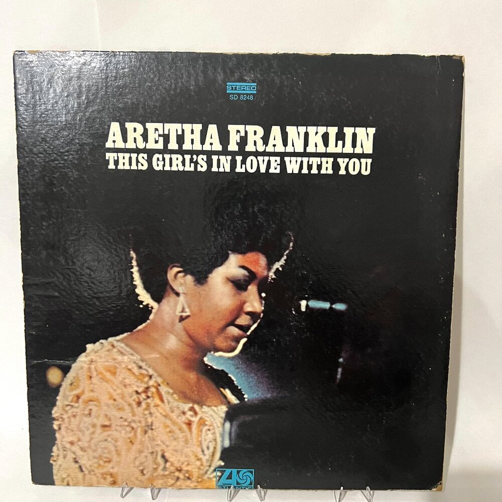Aretha Franklin Vinyl Record Album This Girls In Love With You Original LP 1970